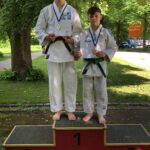 Zwei Judokas bei der bayerischen Meisterschaft