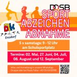 Abnahme Sportabzeichen